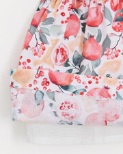 Robe sans manches Eglantine Imprim&eacute; grenade  Natalys