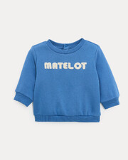 Pull en molleton Matelot Jo Coloris bleu  Natalys