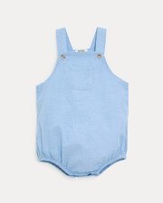 Barboteuse en chambray Octave Coloris bleu clair  Natalys
