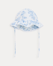 Chapeau en gaze de coton Lison Imprimé porcelaine Natalys