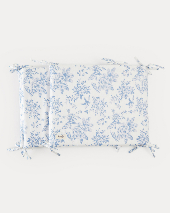Tour de lit Léandre Imprimé porcelaine Natalys