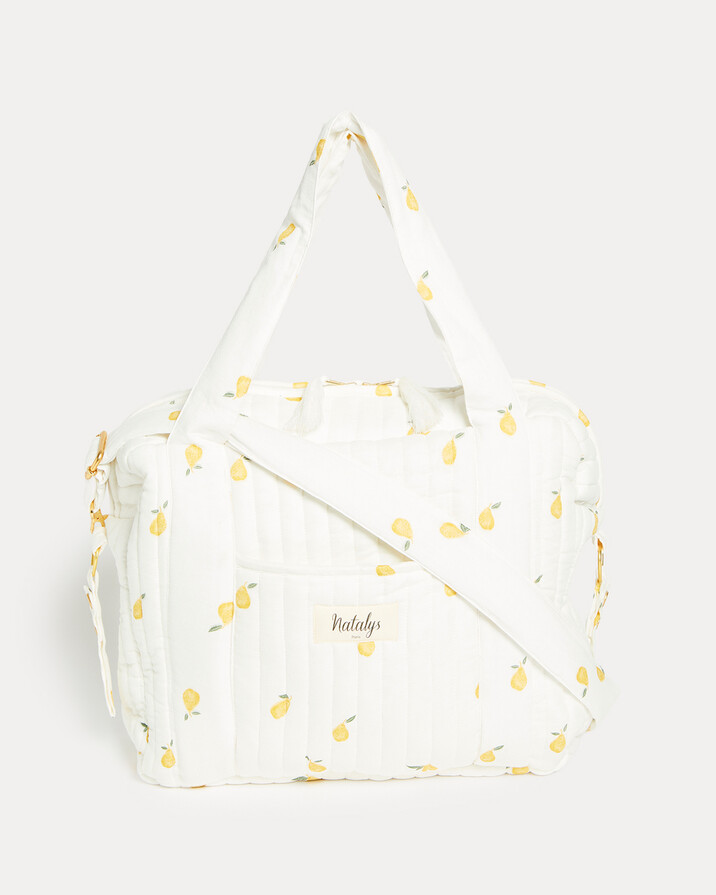 Sac &agrave; langer Auguste Imprim&eacute; poires  Natalys