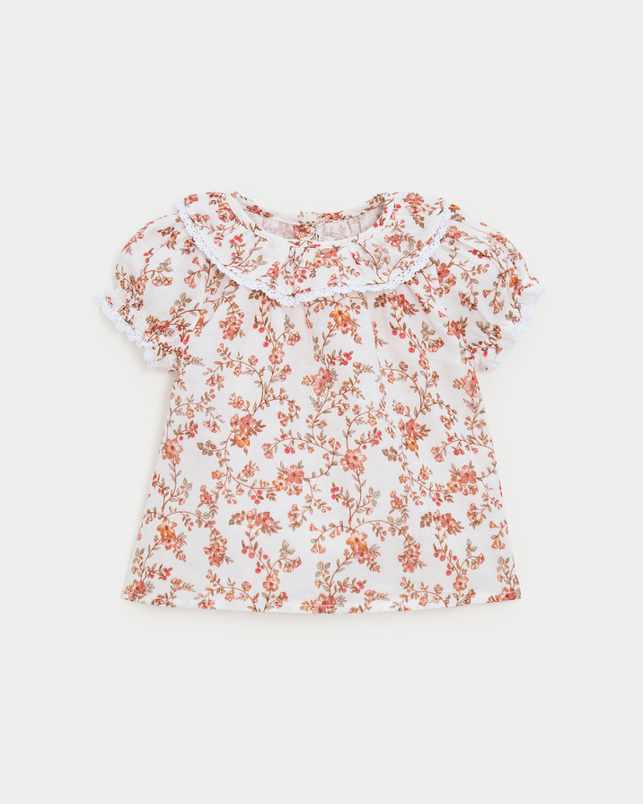 Blouse manches courtes Thelma Imprim&eacute; arabesque  Natalys