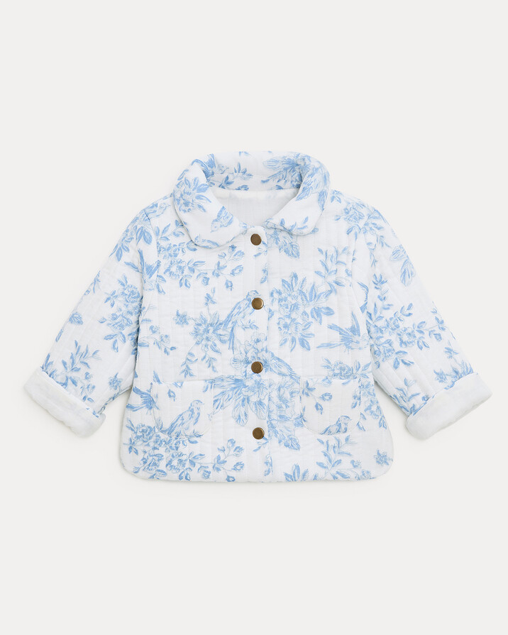 Veste matelass&eacute;e Janice Imprim&eacute; porcelaine  Natalys