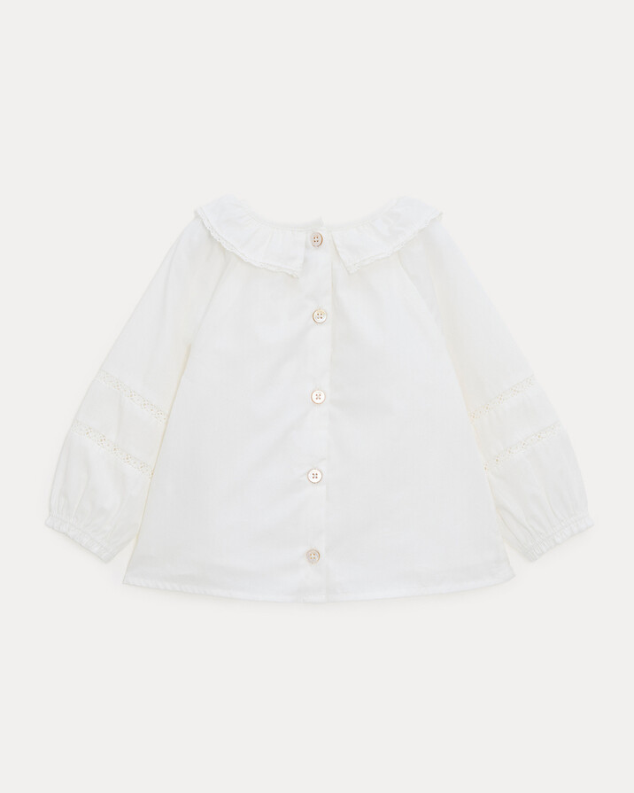 Blouse &agrave; manches longues Ad&egrave;le Coloris &eacute;cru  Natalys