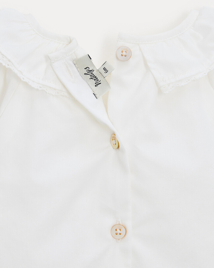 Blouse &agrave; manches longues Ad&egrave;le Coloris &eacute;cru  Natalys