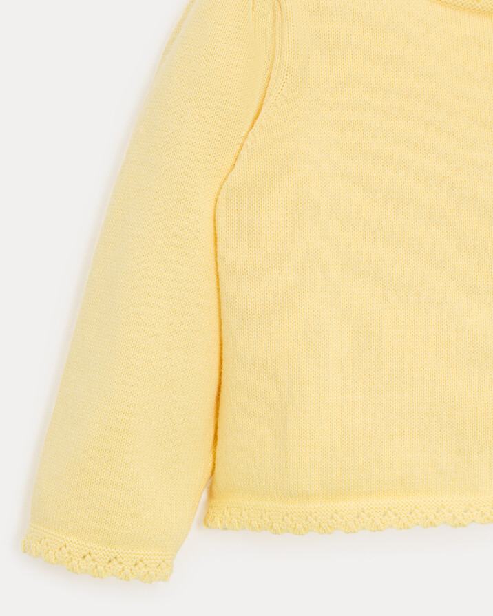 Gilet fantaisie Victoire Coloris jaune  Natalys
