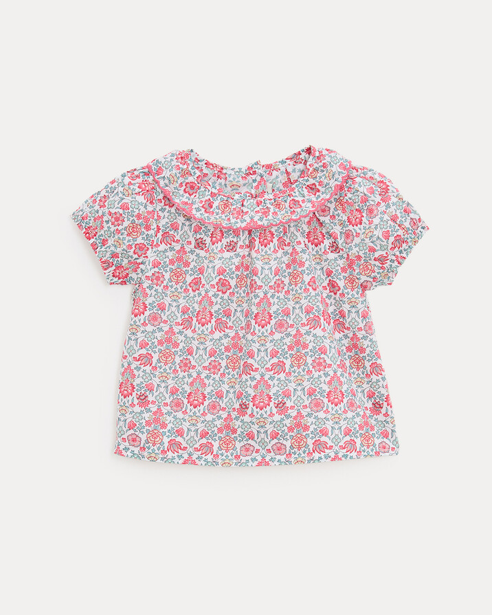 Blouse manches courtes Thelma En tissu Liberty  Natalys