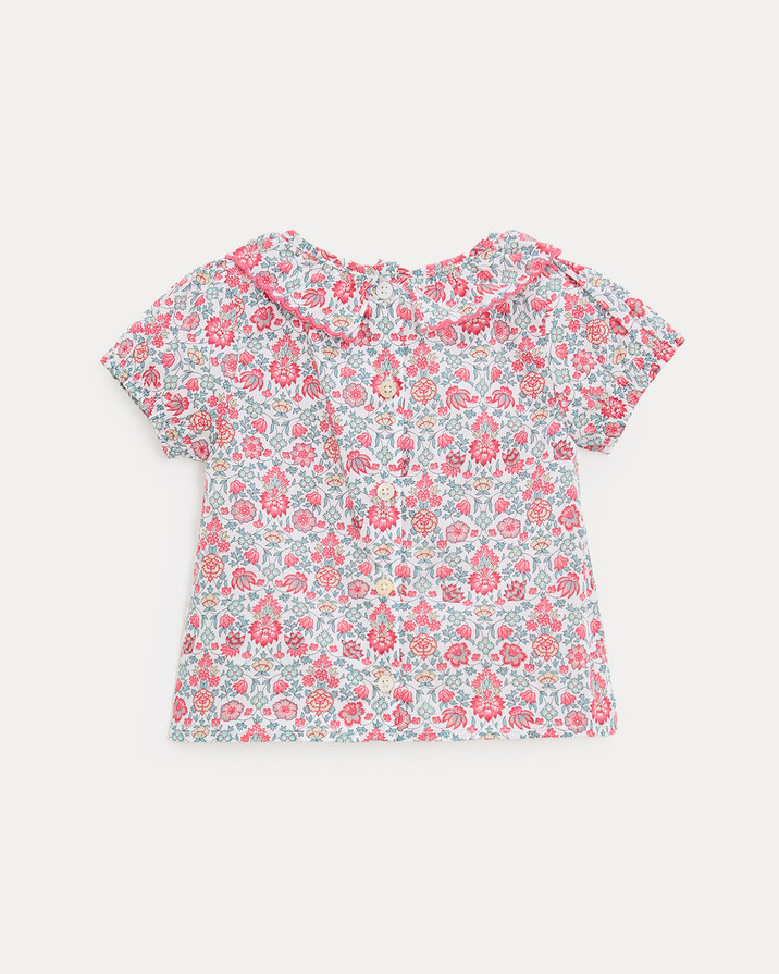 Blouse manches courtes Thelma En tissu Liberty  Natalys