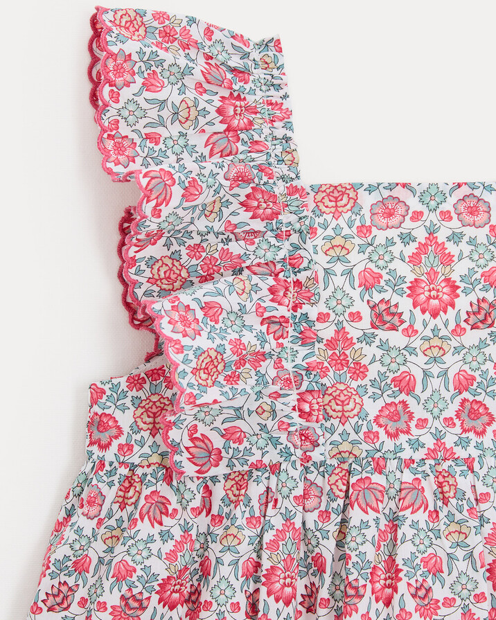 Robe sans manches Eglantine En tissu Liberty  Natalys