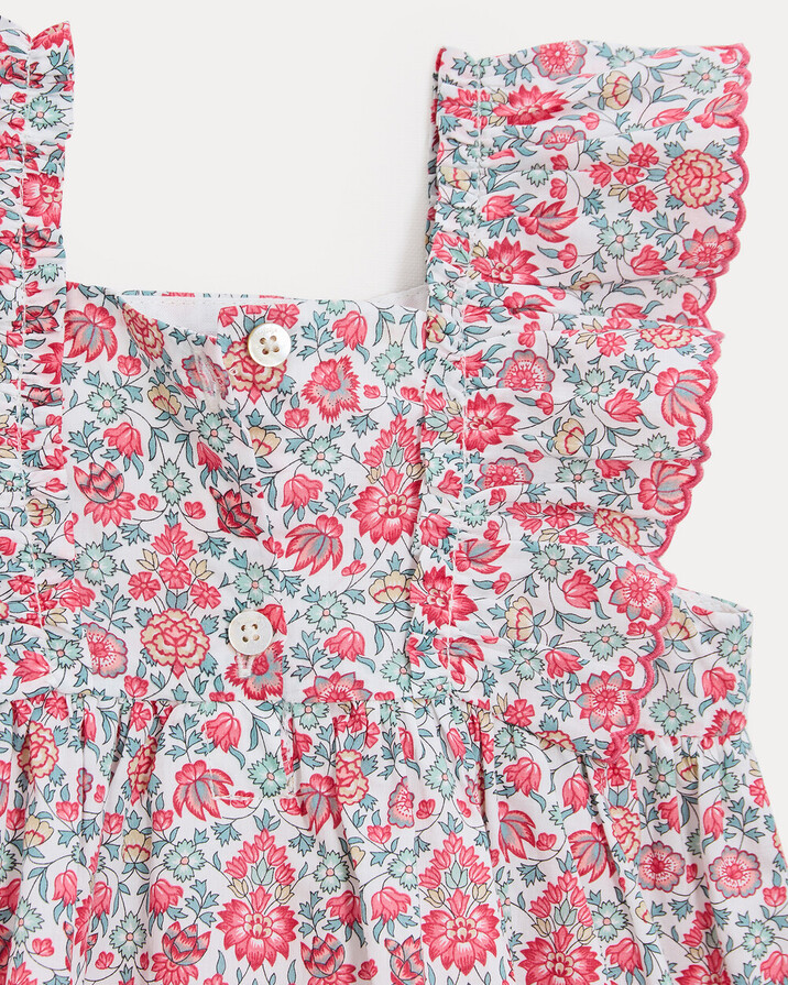 Robe sans manches Eglantine En tissu Liberty  Natalys