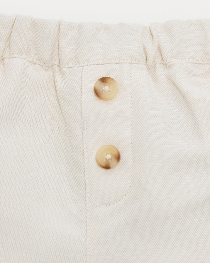 Short en twill No&eacute; Coloris beige  Natalys