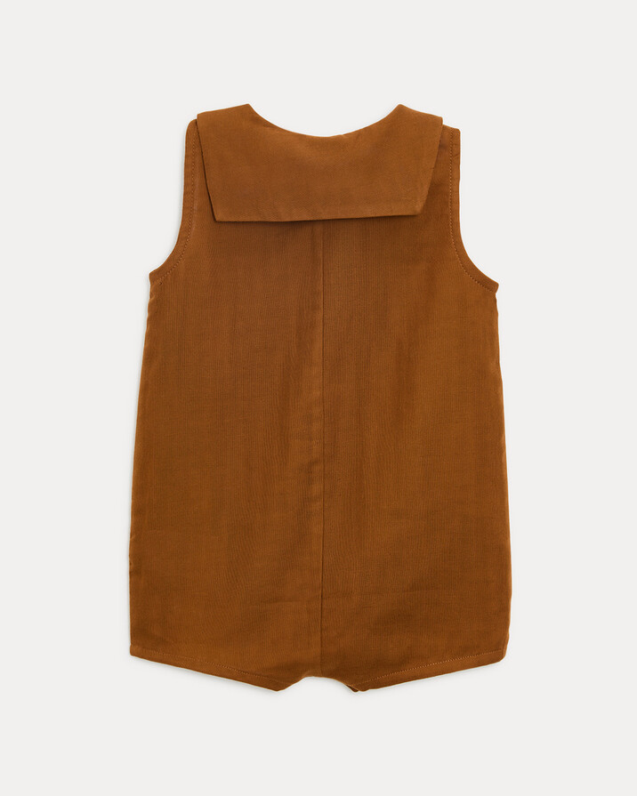 Combinaison courte col marin Ernest Coloris noisette Natalys