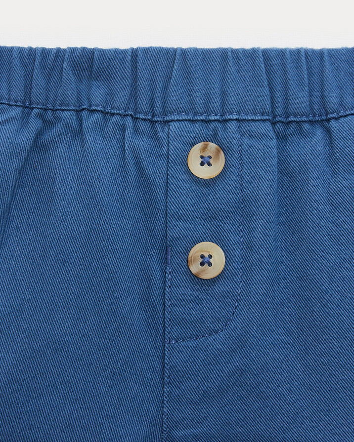 Short en twill No&eacute; Coloris bleu nattier  Natalys