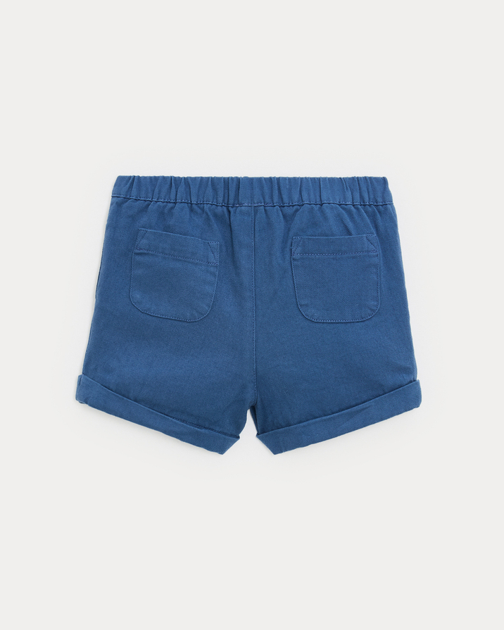 Short en twill No&eacute; Coloris bleu nattier  Natalys