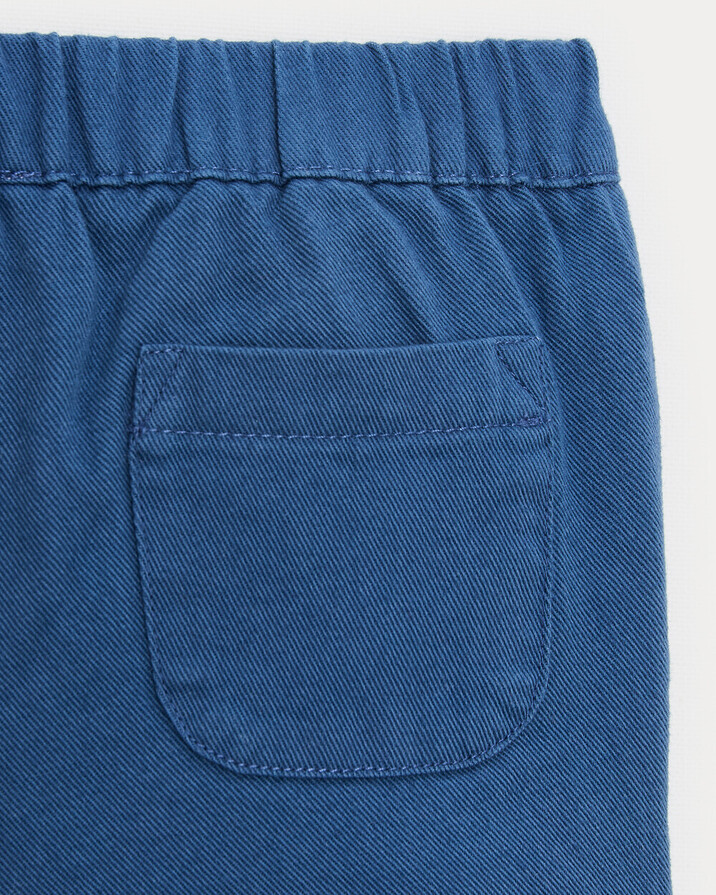 Short en twill No&eacute; Coloris bleu nattier  Natalys