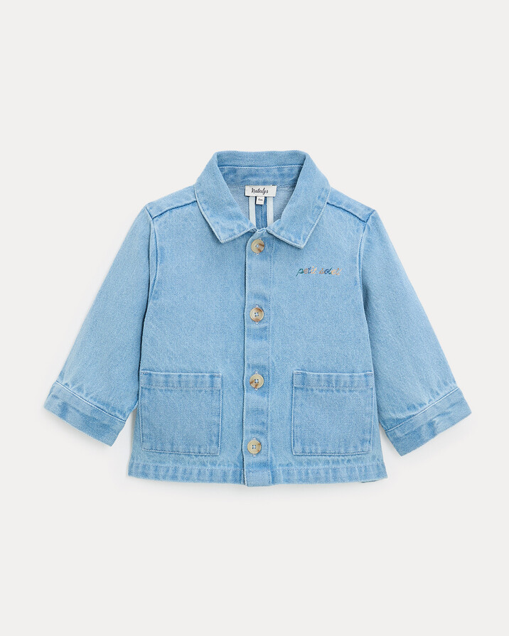 Veste en denim Austin Coloris bleu  Natalys