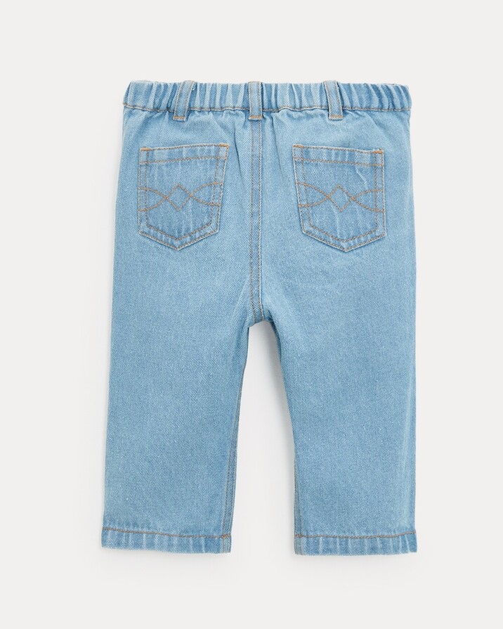 Pantalon en denim Jim Coloris bleu Natalys