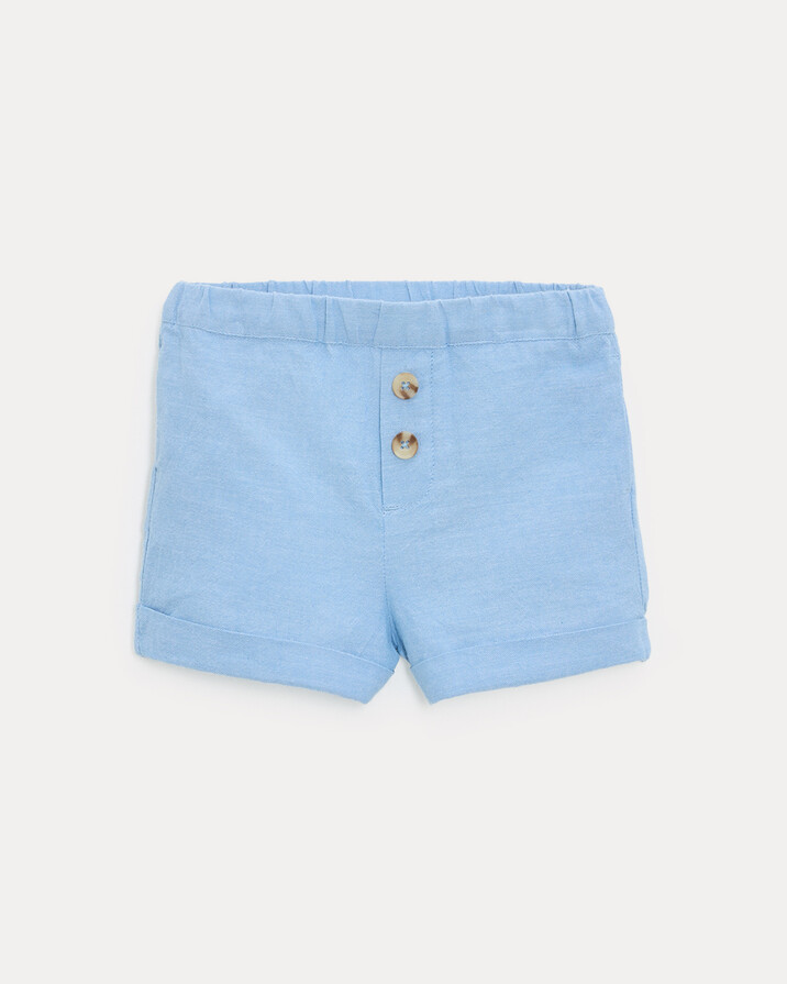 Short en chambray Noé Coloris bleu clair Natalys