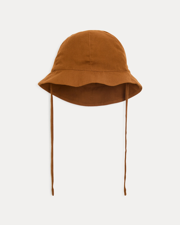 Chapeau en gaze de coton Mahault Coloris noisette Natalys