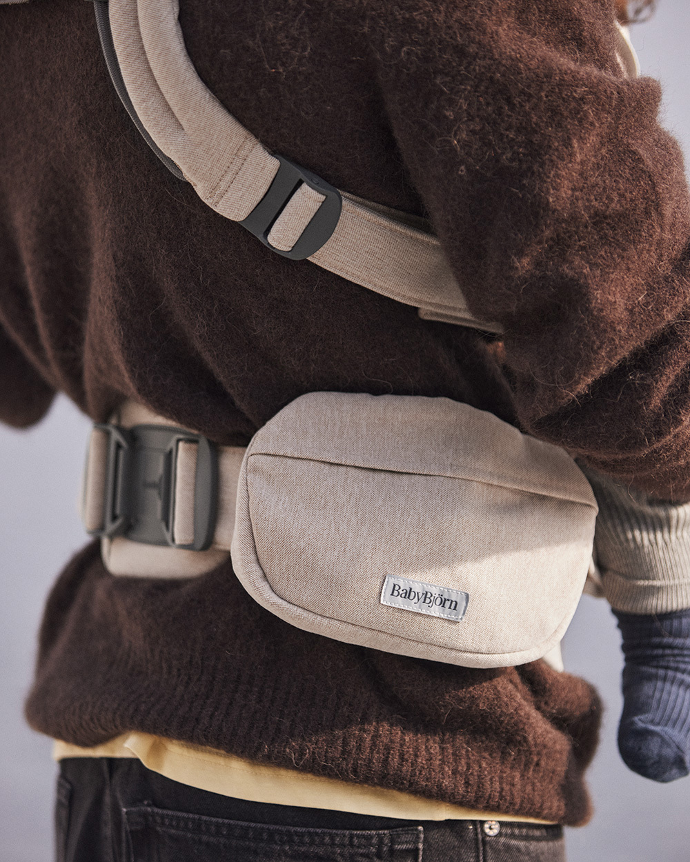 Pochette pour porte-b&eacute;b&eacute; Coloris beige clair  Babybj&ouml;rn
