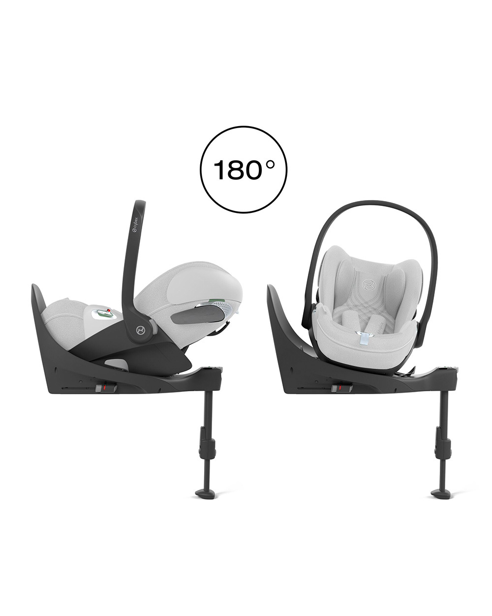 Siège auto Cloud T i-Size Coloris platinum white (Plus) Cybex
