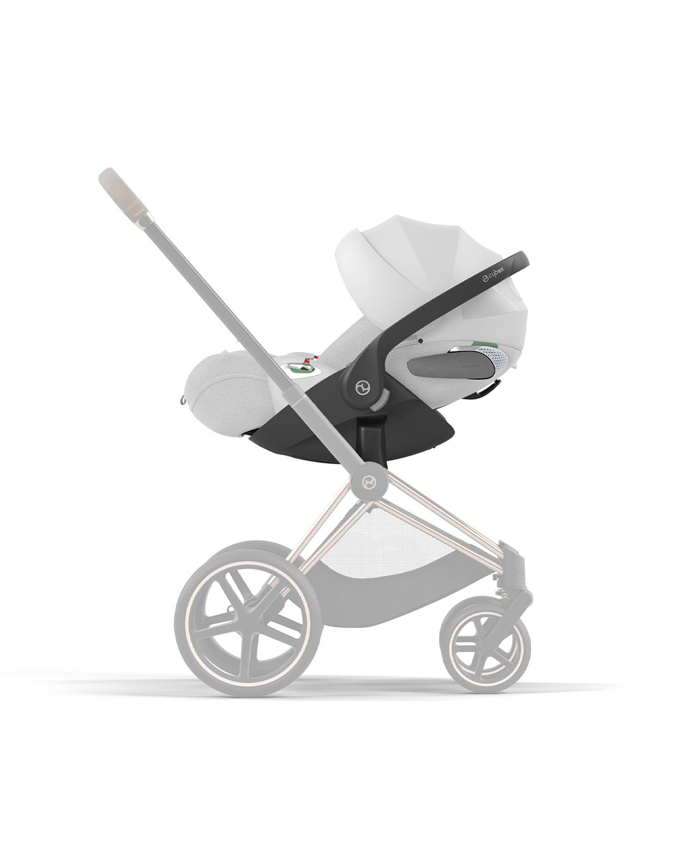 Siège auto Cloud T i-Size Coloris platinum white (Plus) Cybex