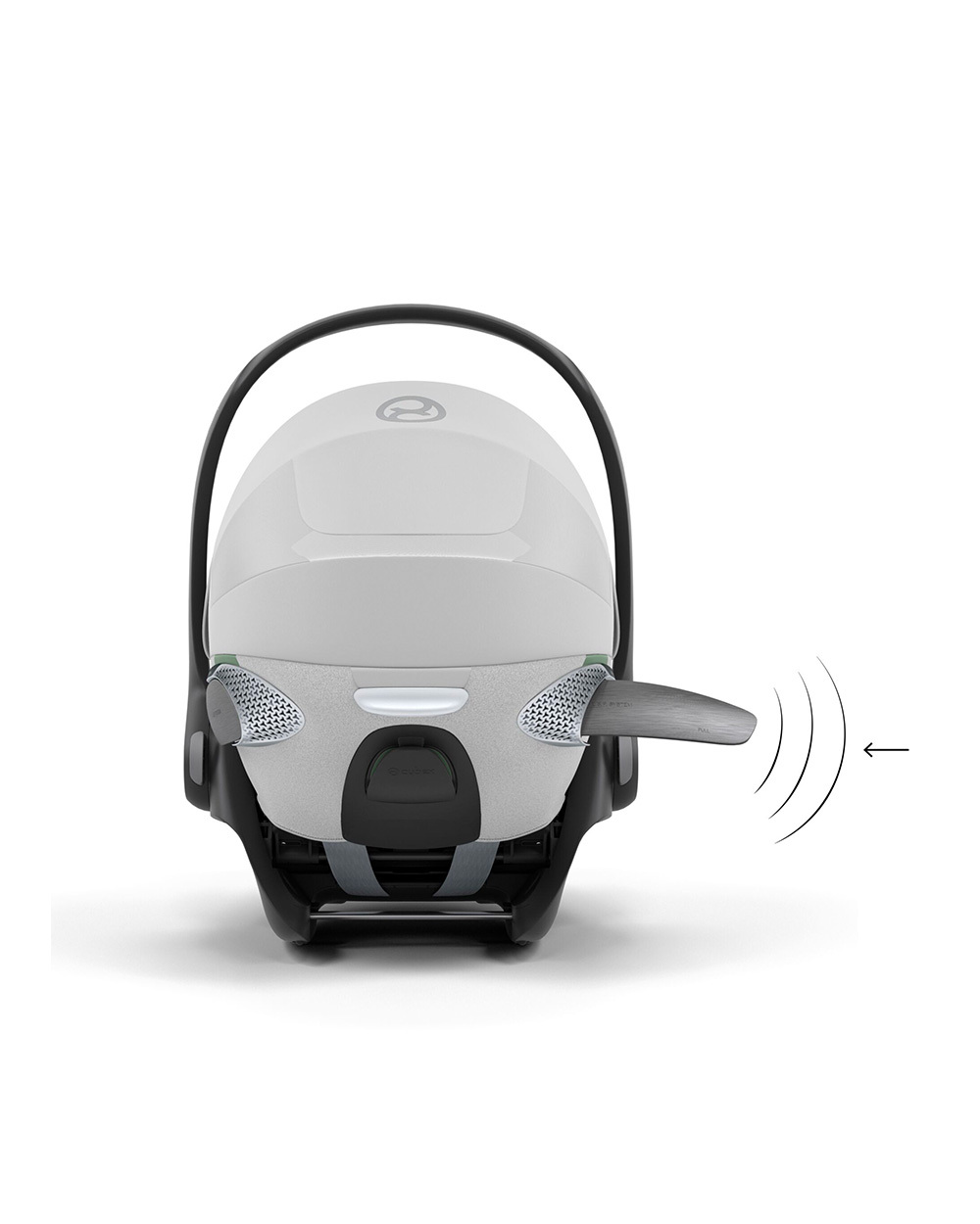 Siège auto Cloud T i-Size Coloris platinum white (Plus) Cybex