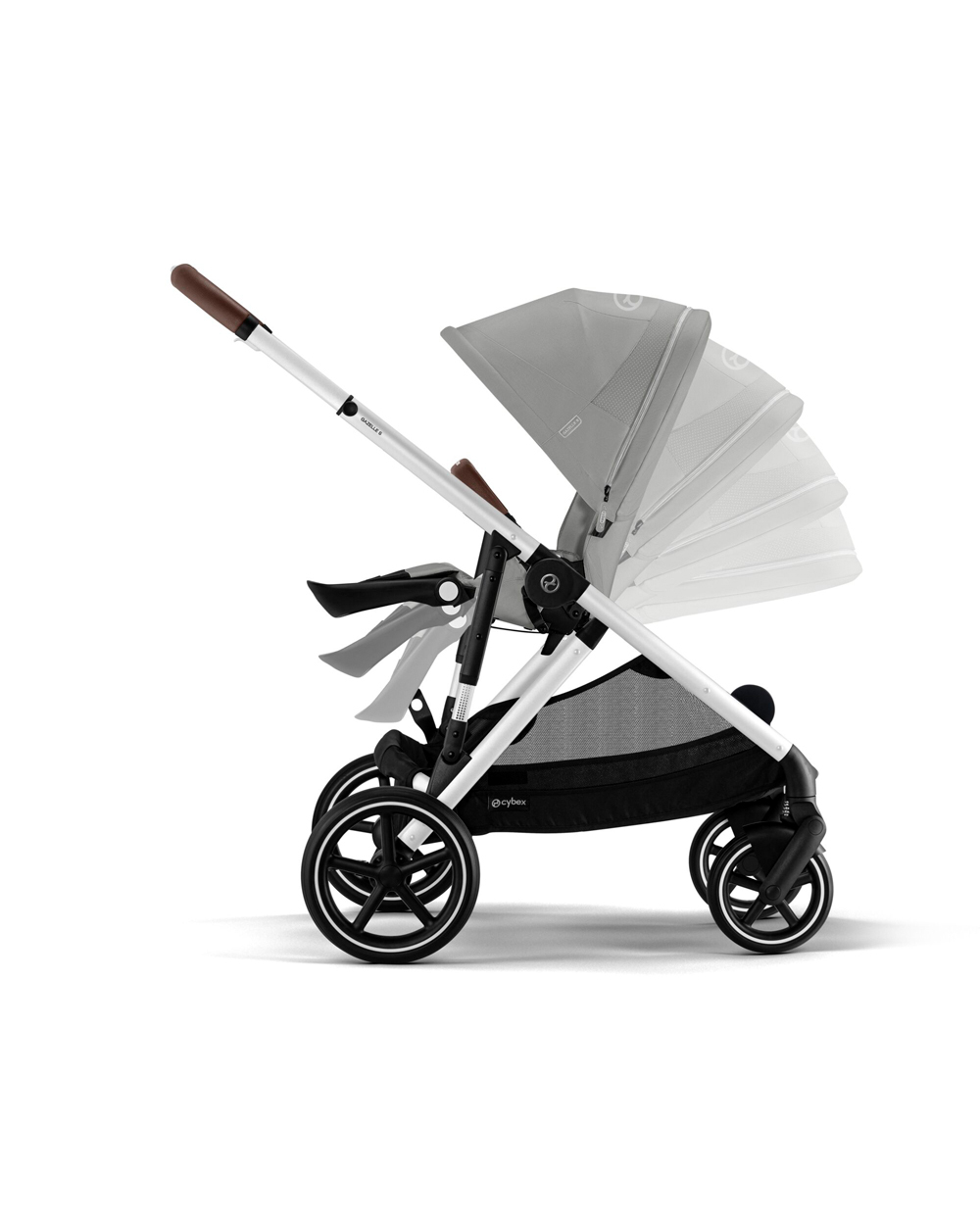 Poussette Gazelle S Coloris stone grey Cybex