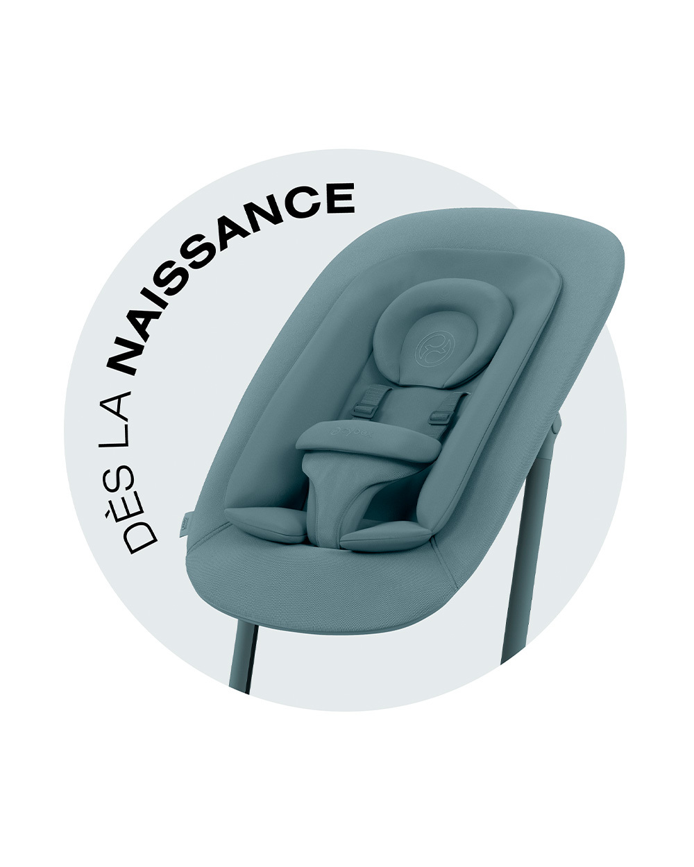 Transat Gold Lemo/Click & Fold Coloris stone blue  Cybex