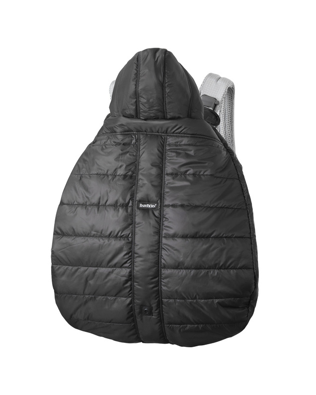 Cape d'hiver pour porte-bébé Coloris noir Babybjörn
