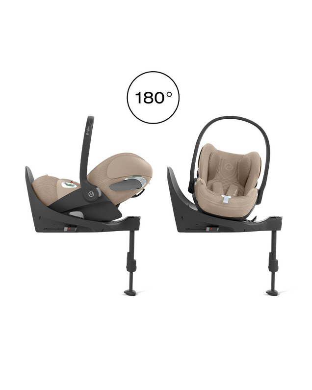 Siège auto Cloud T i-Size Coloris cosy beige (Plus) Cybex