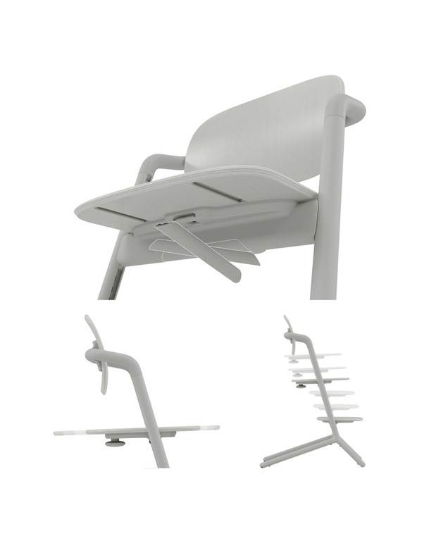 Chaise haute Lemo 3-en-1 Coloris suede grey Cybex