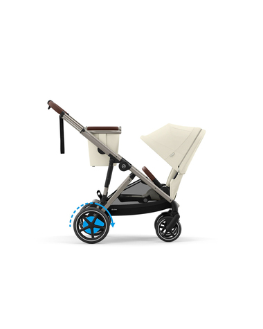 Poussette e-Gazelle S Coloris seashell beige  Cybex