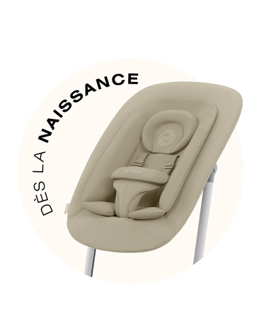 Chaise haute Lemo 4-en-1 Coloris all white  Cybex