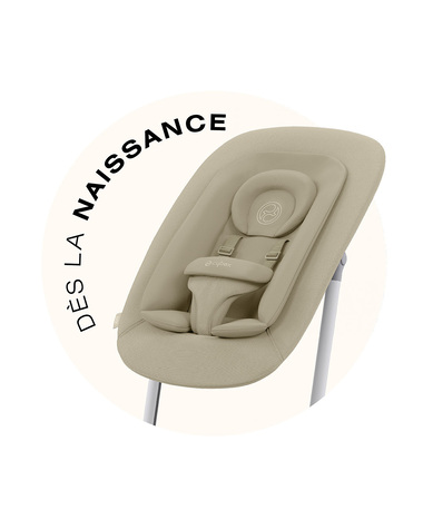 Transat Gold Lemo/Click & Fold Coloris sand white  Cybex
