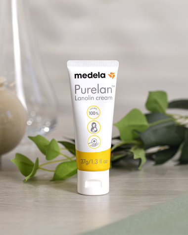 Cr&egrave;me d'allaitement &agrave; la lanoline Purela... Tube de 37g  Medela
