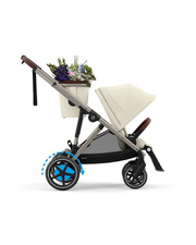 Poussette e-Gazelle S Coloris seashell beige Cybex