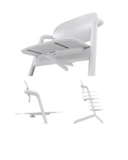 Chaise haute Lemo 3-en-1 Coloris all white  Cybex