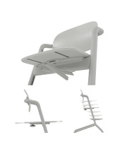 Chaise haute Lemo 3-en-1 Coloris suede grey  Cybex