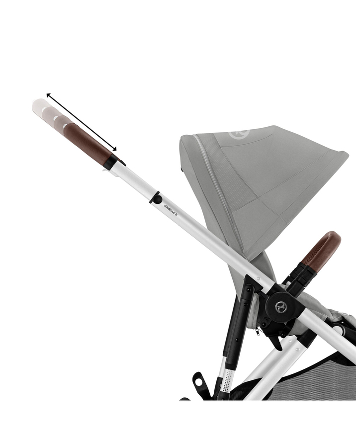 Poussette Gazelle S Coloris stone grey Cybex