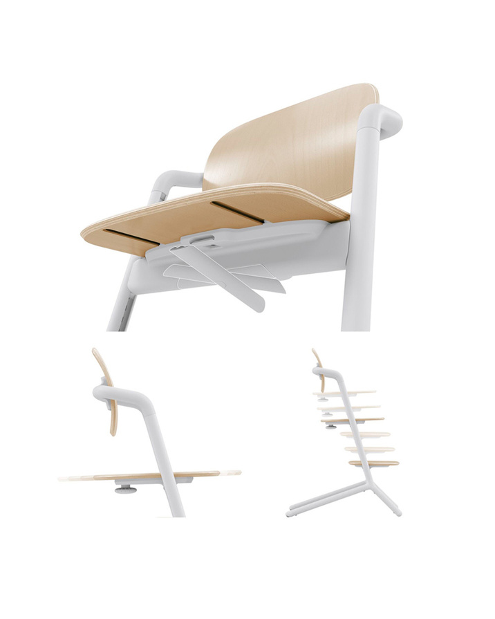 Chaise haute Lemo 3-en-1 Coloris sand white Cybex