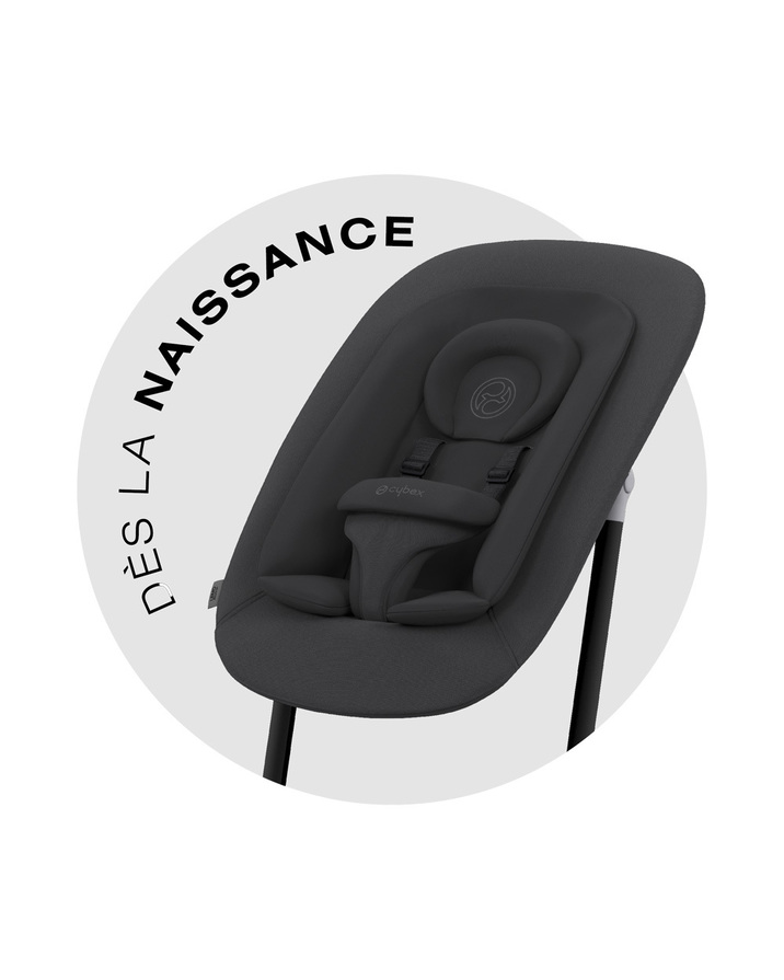 Chaise haute Lemo 4-en-1 Coloris stunning black  Cybex