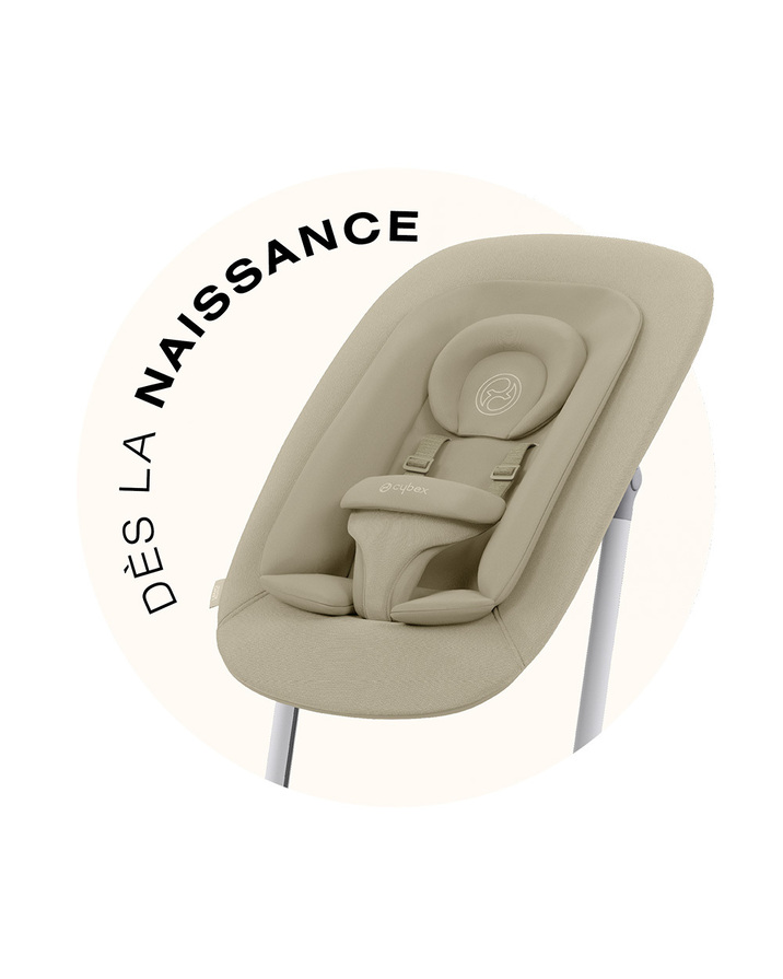 Transat Gold Lemo/Click & Fold Coloris sand white  Cybex