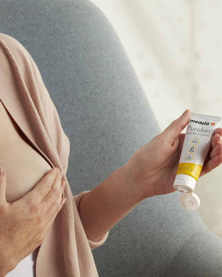 Crème d'allaitement à la lanoline Purela... Tube de 37g Medela